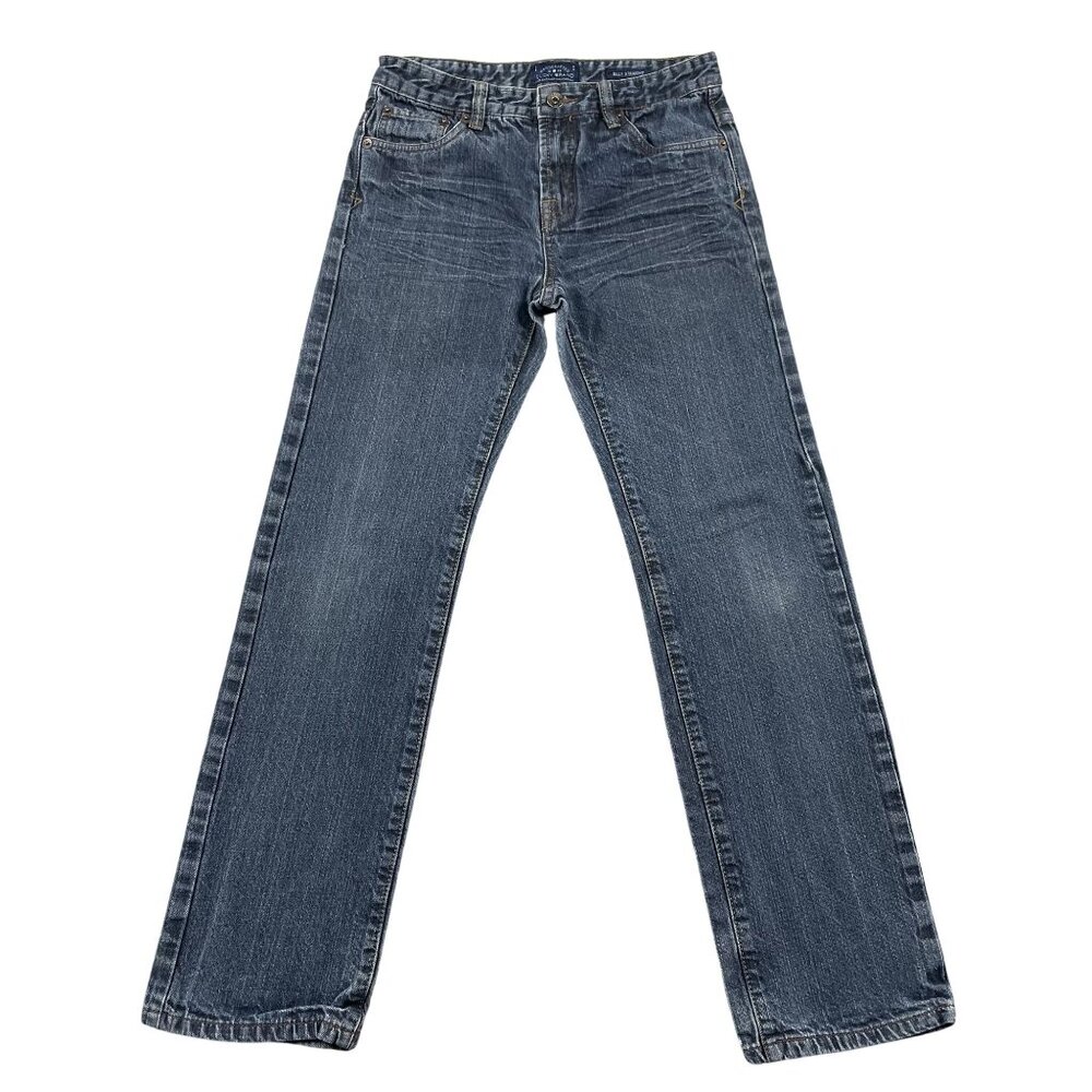 Lucky Brand Jeans Girls 14 Billy Straight Leg Medium Wash Denim
